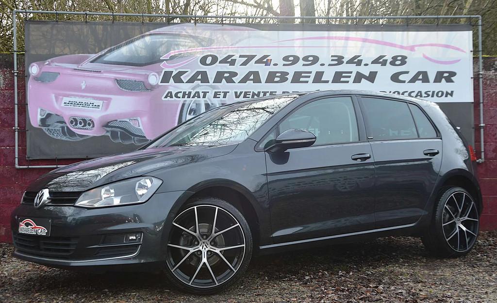Volkswagen Golf 1.6CRTDi Allstar NAV SENS AV/AR CLIM 89.322K, Autos, Argent ou Gris, Euro 6, Entreprise, Boîte manuelle