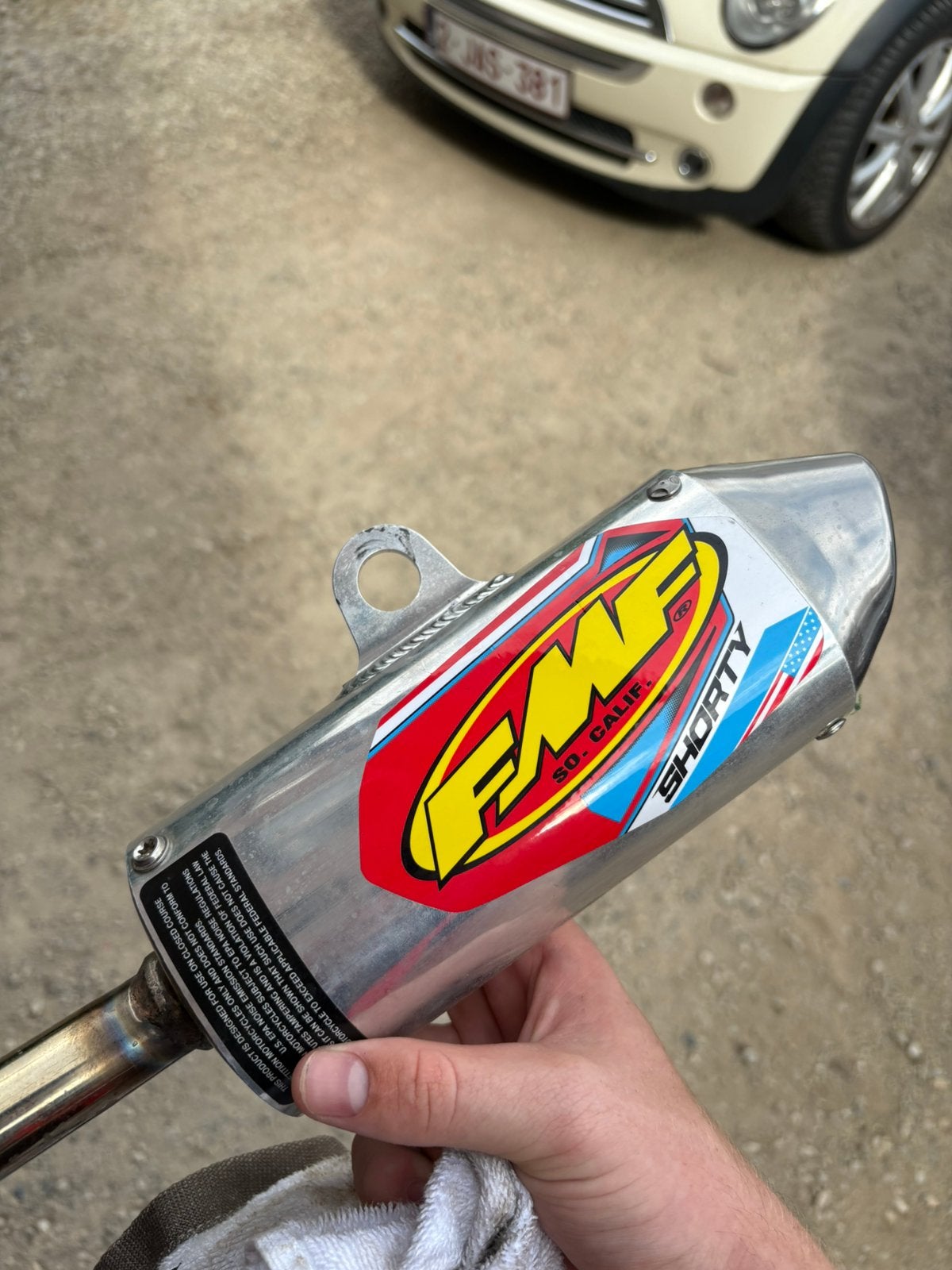 Silencieux FMF Yamaha YZ125/Fantic 125, Enlèvement, Neuf