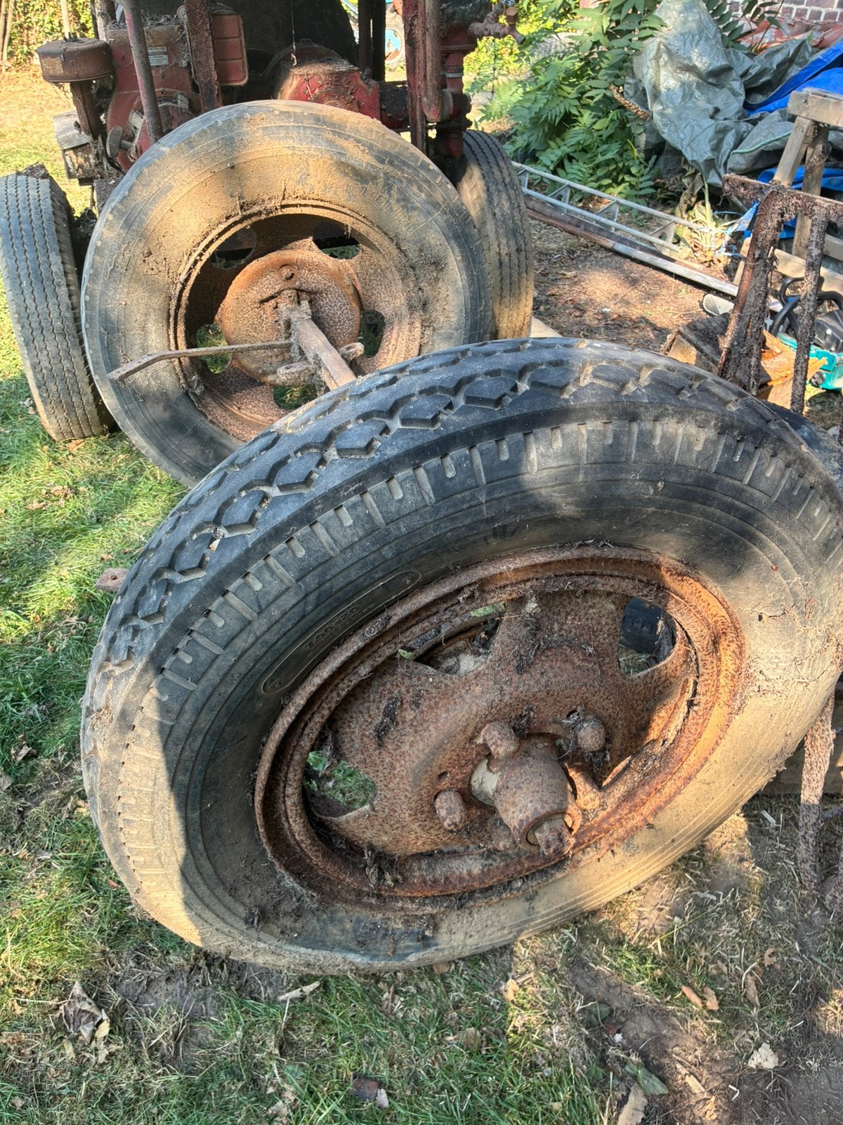 vieux camion à 2 roues, Autos : Divers, Remorques Pièces, Enlèvement, Utilisé