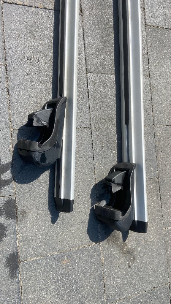 barres de toit Mont Blanc Activa+ Aero 1250, Enlèvement, Comme neuf