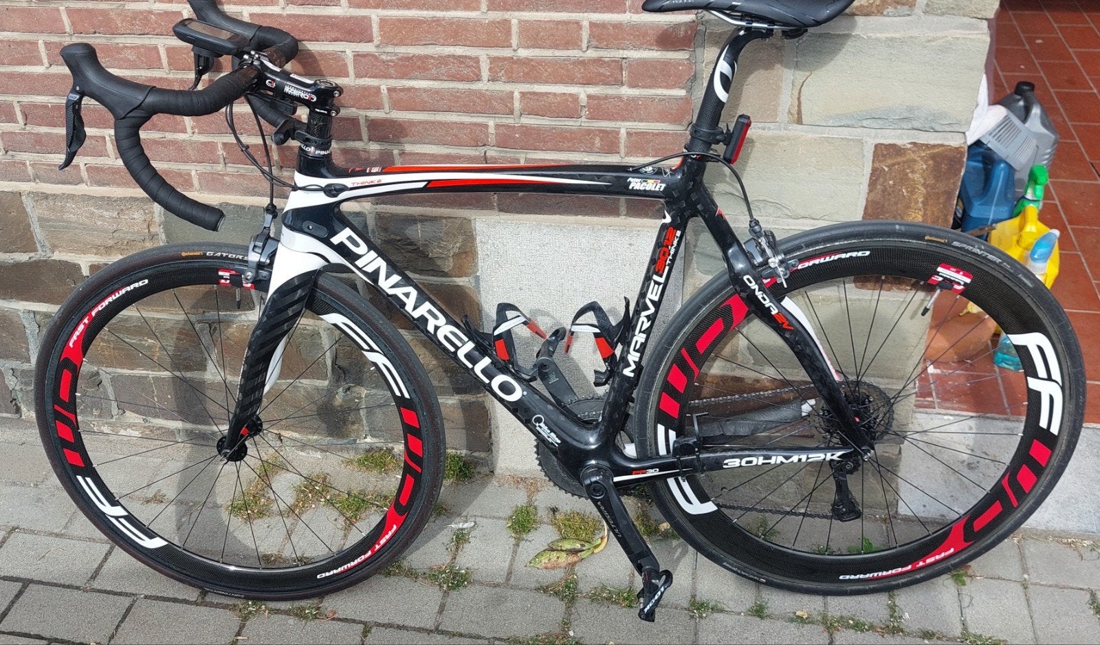 Pinarello Marvel Full Carbon Ultegra DI2 racefiets, Fietsen en Brommers, Ophalen, Carbon