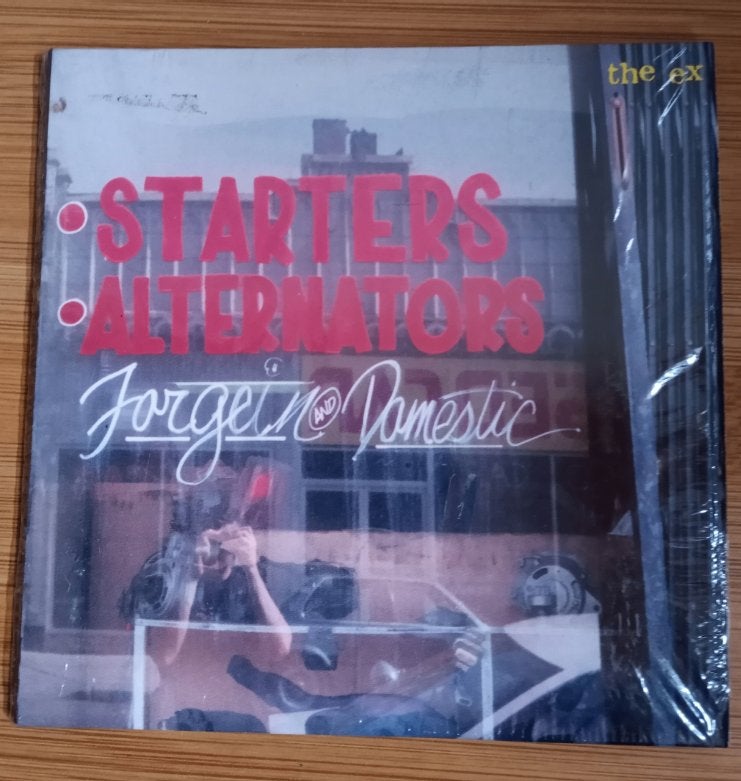 "Starters Alternators" (The Ex) CD + booklet ZGAN, Cd's en Dvd's, Ophalen of Verzenden, Zo goed als nieuw, Digipak