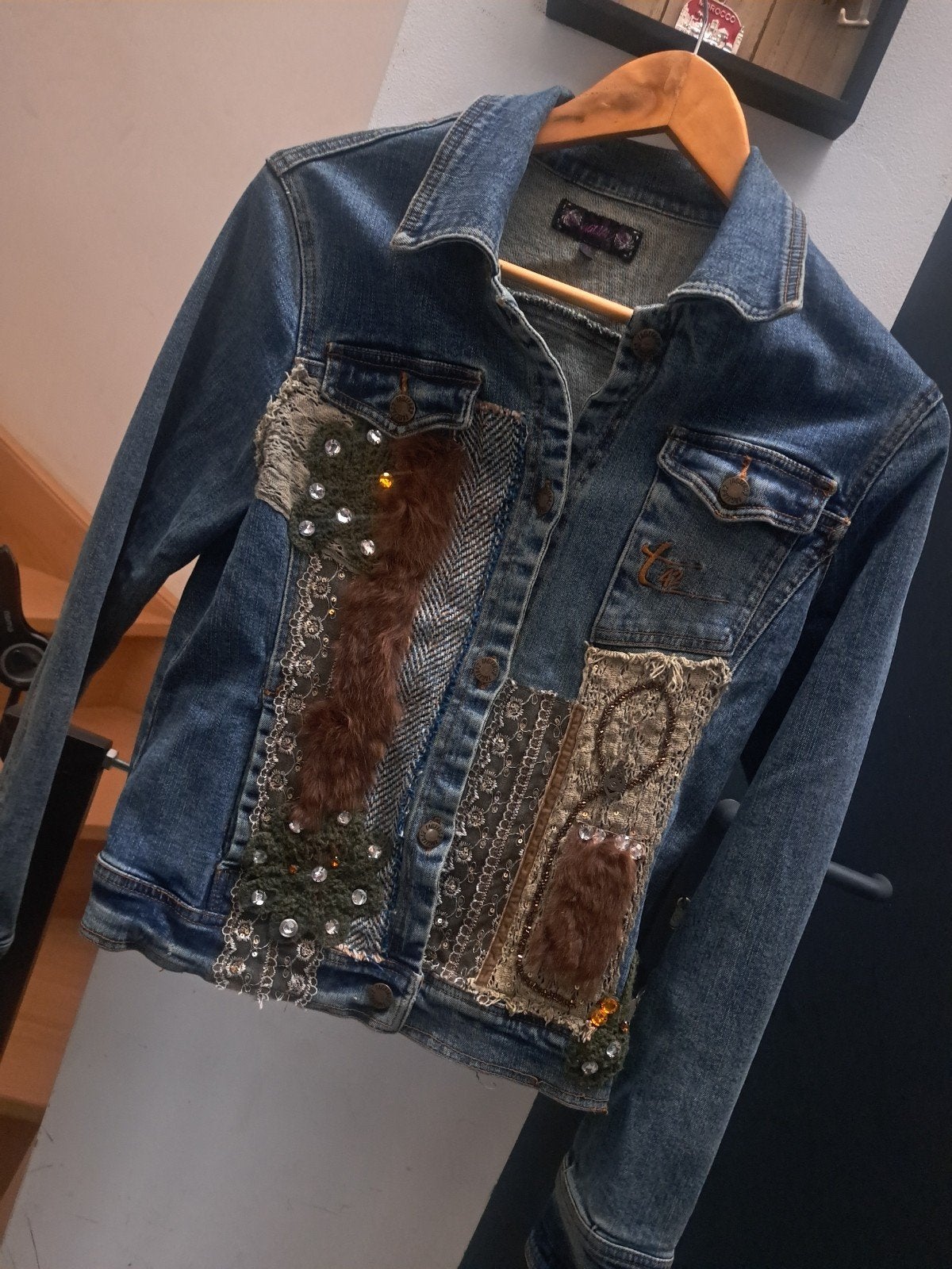 mooie jas en.jeans unique xl, Ophalen of Verzenden