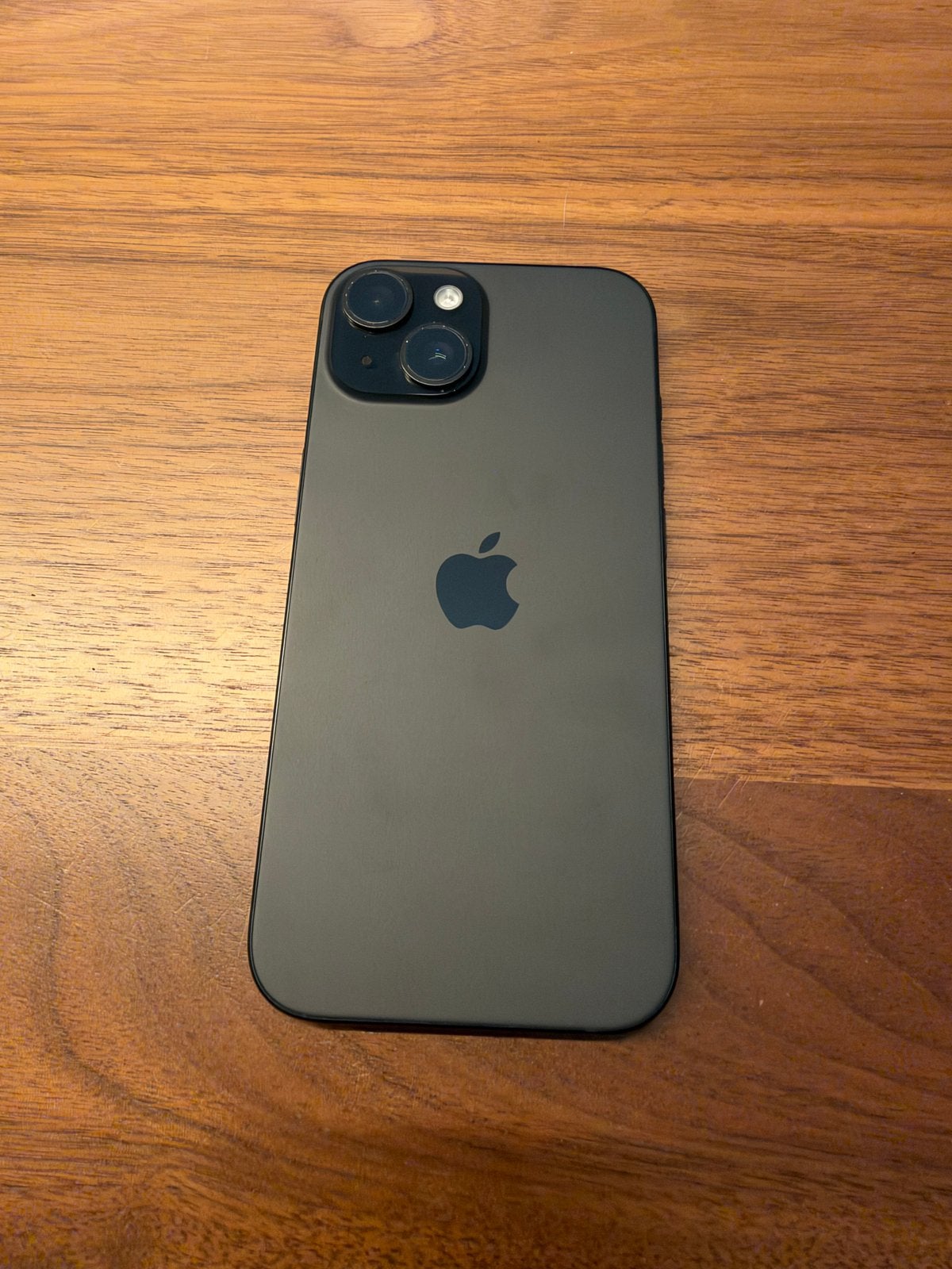 iPhone 15 128 Go noir (batterie à 100 %), IPhone 15, Noir, Comme neuf, Enlèvement