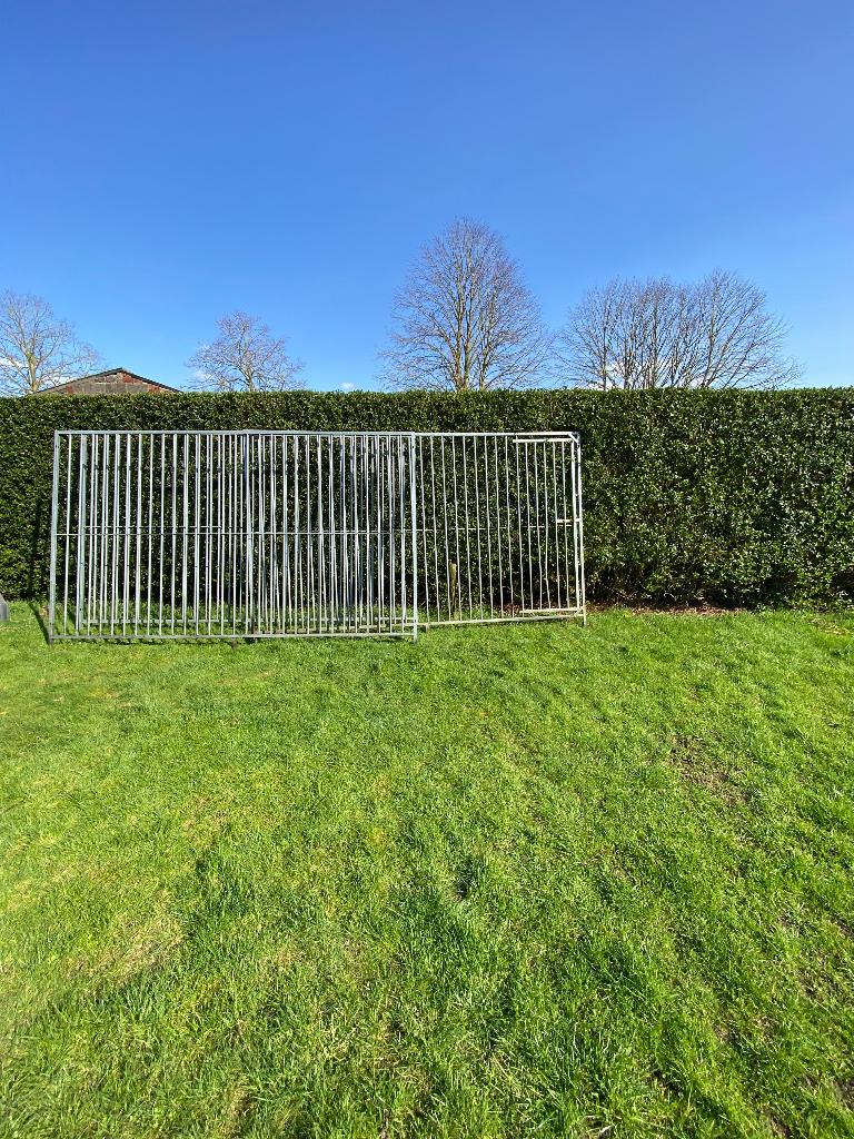 Hekwerk hondenkennel 6 panelen, Ophalen, Hondenkennel, 100 cm of meer, 110 cm of meer
