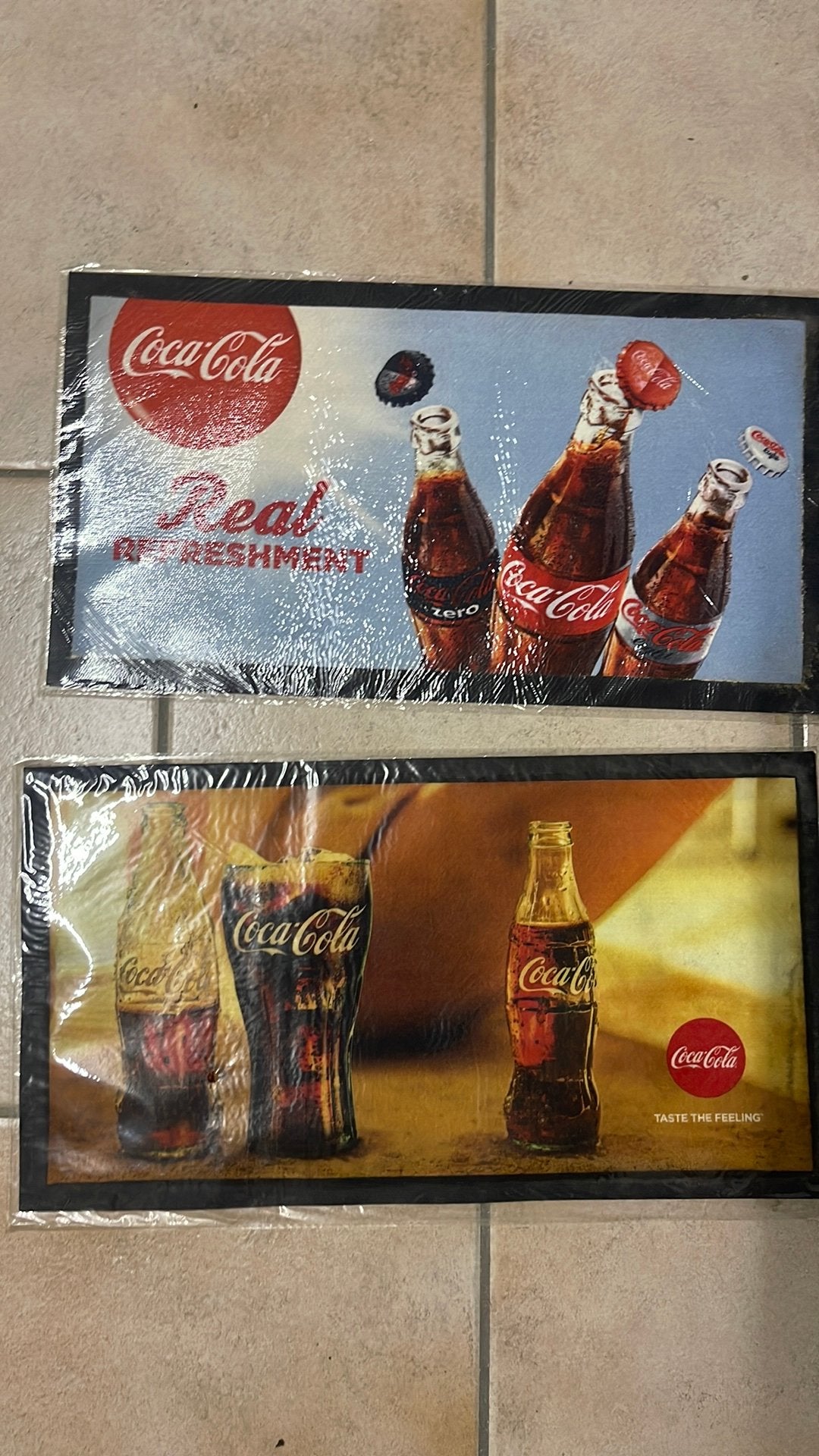 Onderleggers van cola, Verzamelen, Ophalen, Zo goed als nieuw