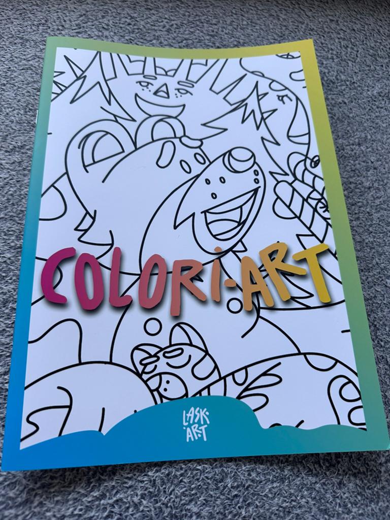 Livre de coloriage, Enlèvement, Comme neuf