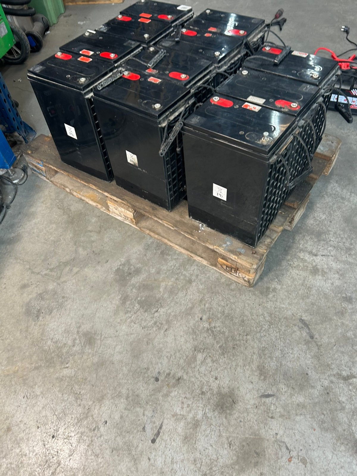 Dyno Europe Lead Carbon accu  batterij hoogwerker golfkar, Enlèvement