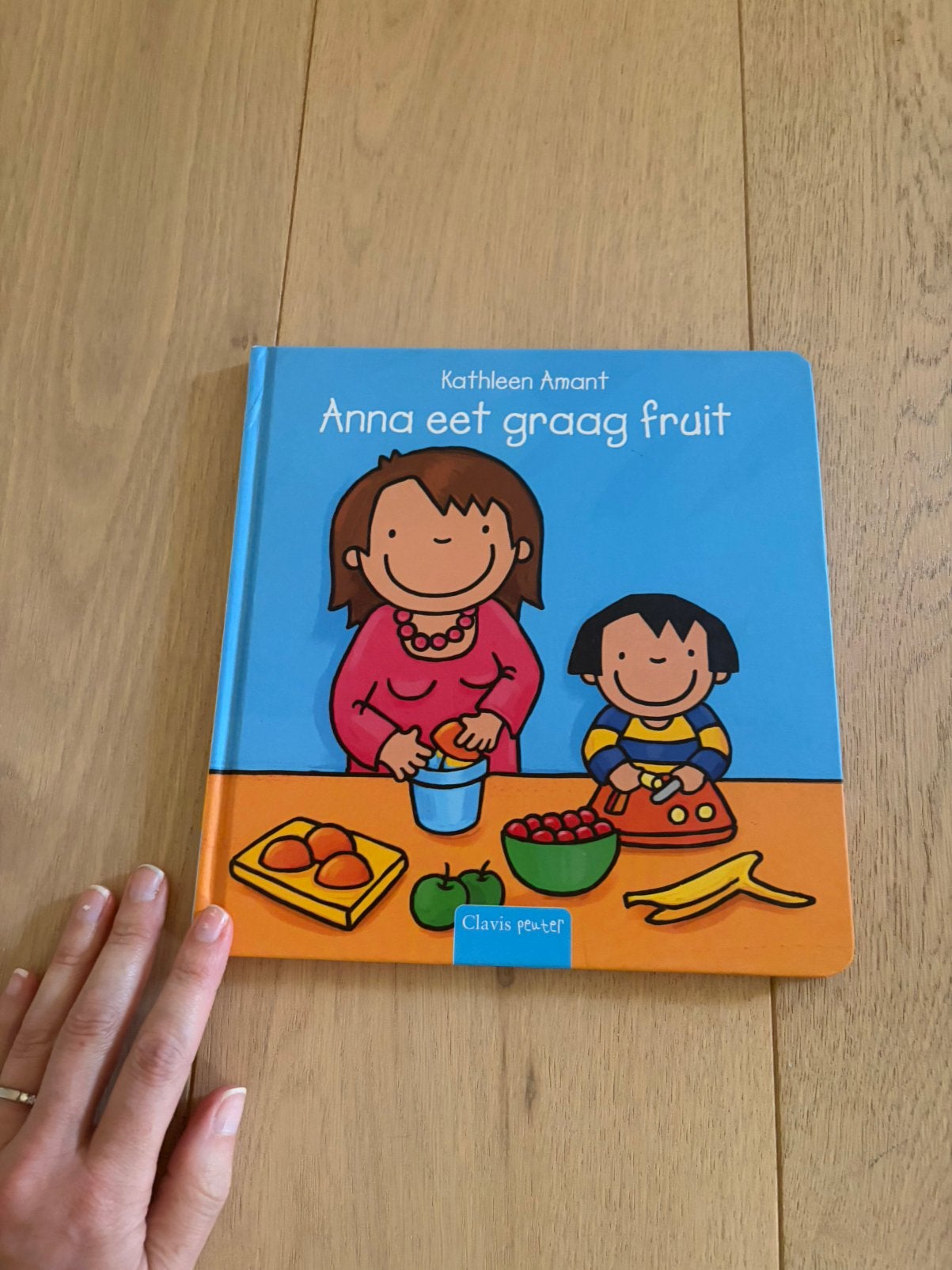 Kathleen Amant - Anna eet graag fruit, Boeken, 3 tot 4 jaar, Ophalen of Verzenden, Kathleen Amant, Zo goed als nieuw
