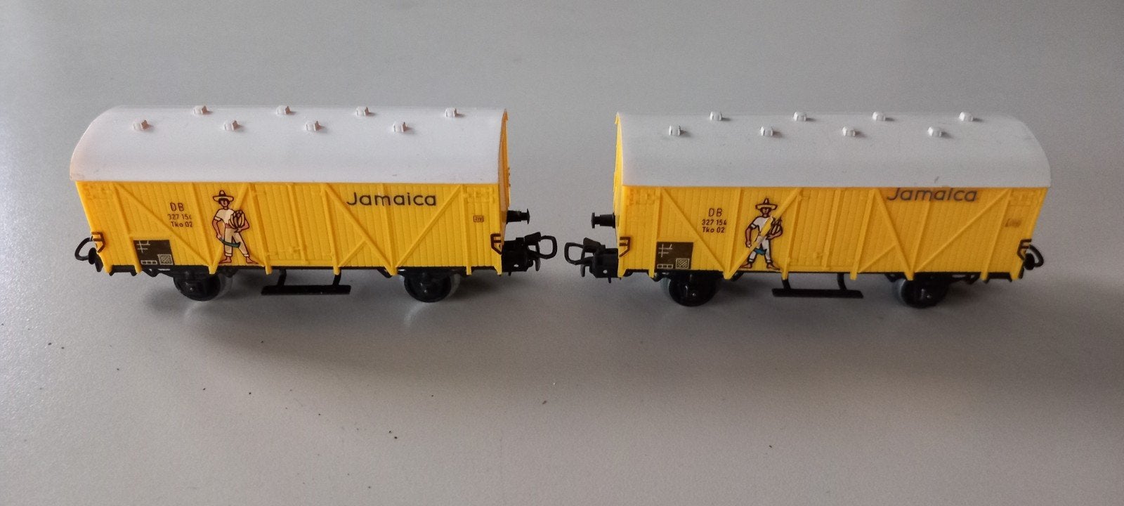 2 wagons frigorifiques Jamaica Marklin 4509, Hobby & Loisirs créatifs, Enlèvement ou Envoi, Utilisé, Wagon, Märklin