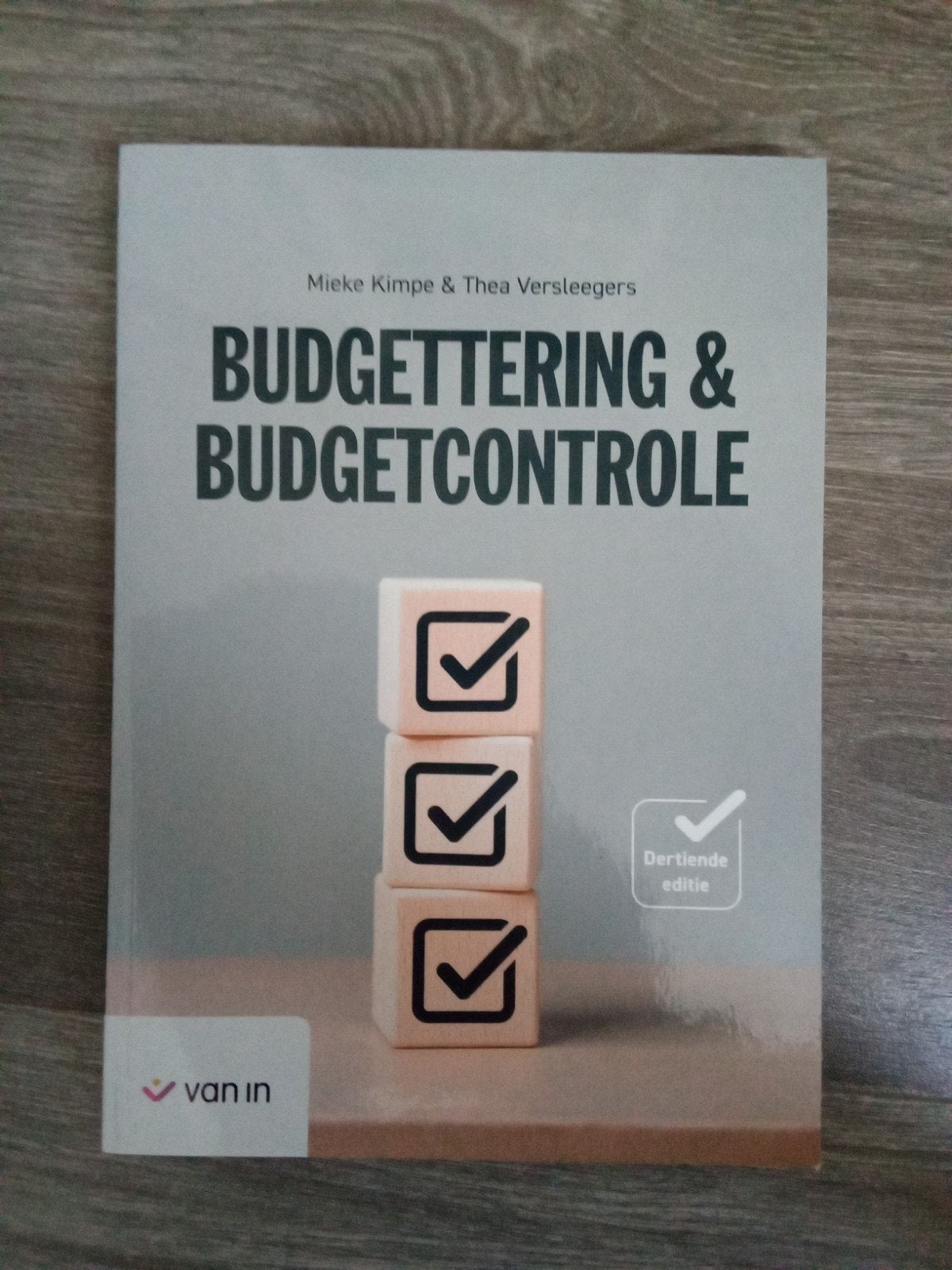 Budgettering en budgetcontrole 2024, Ophalen of Verzenden, Nederlands