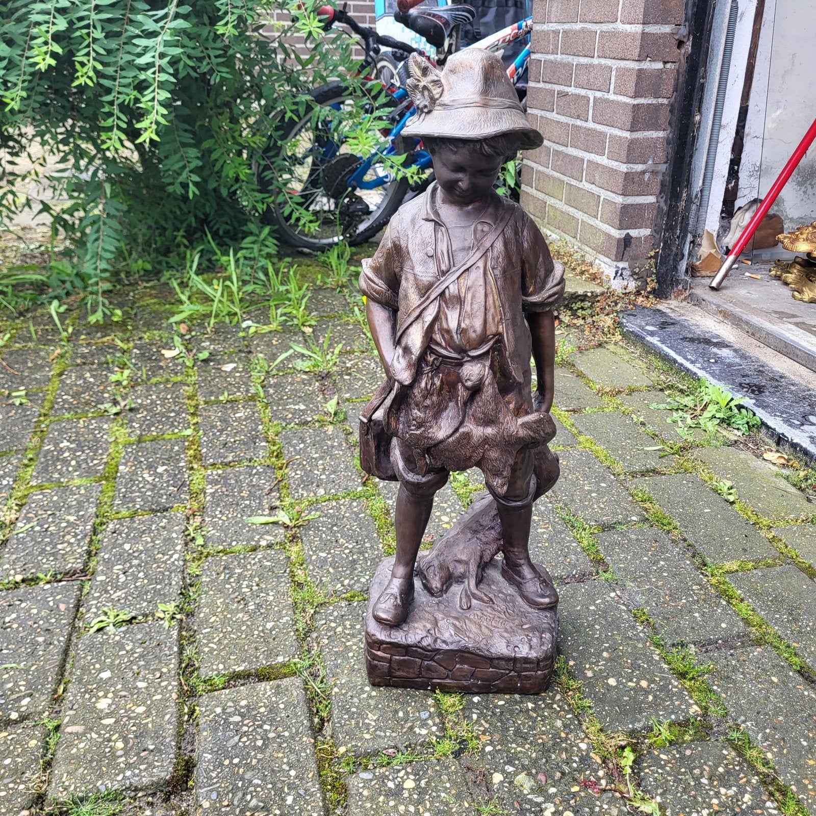 Bronze beeld, Antiek en Kunst, Ophalen