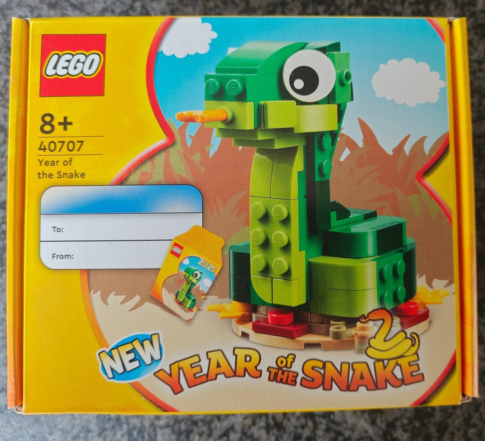 LEGO YEAR OF THE SNAKE, Ophalen, Zo goed als nieuw, Lego