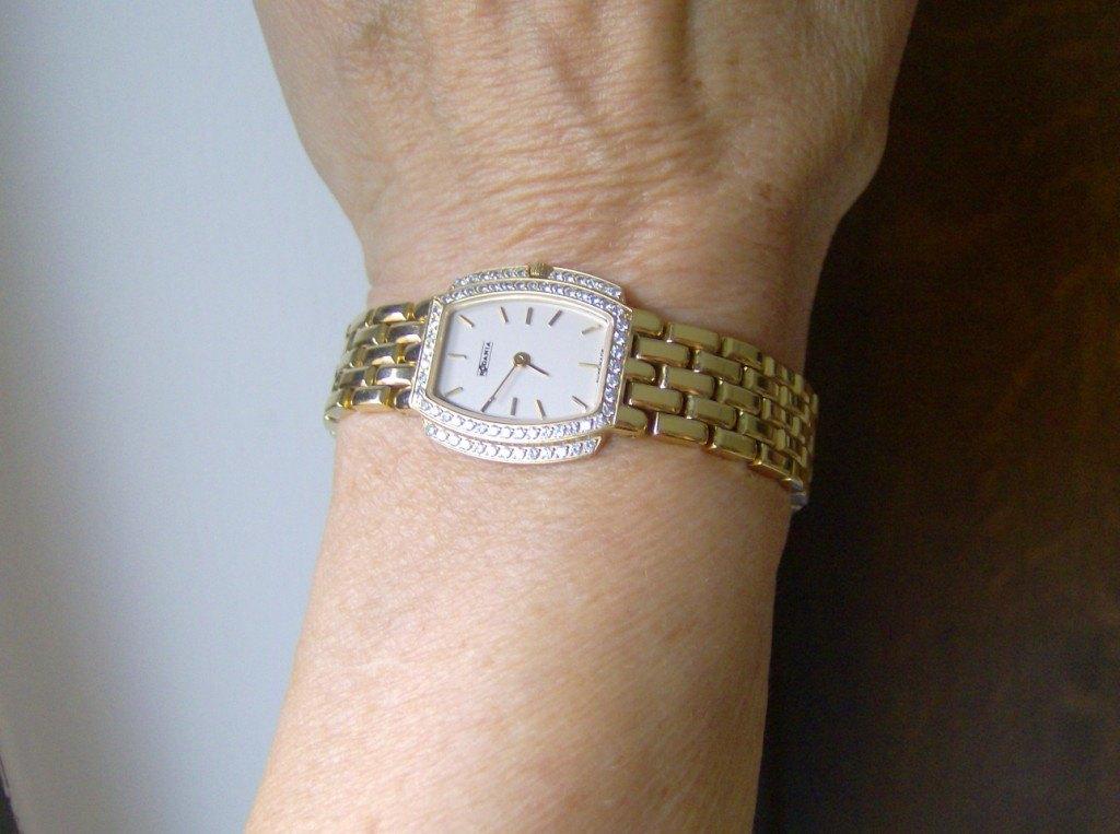 Gold plated - Dameshorloge - Rodania, Handtassen en Accessoires, Horloges | Antiek, Ophalen of Verzenden