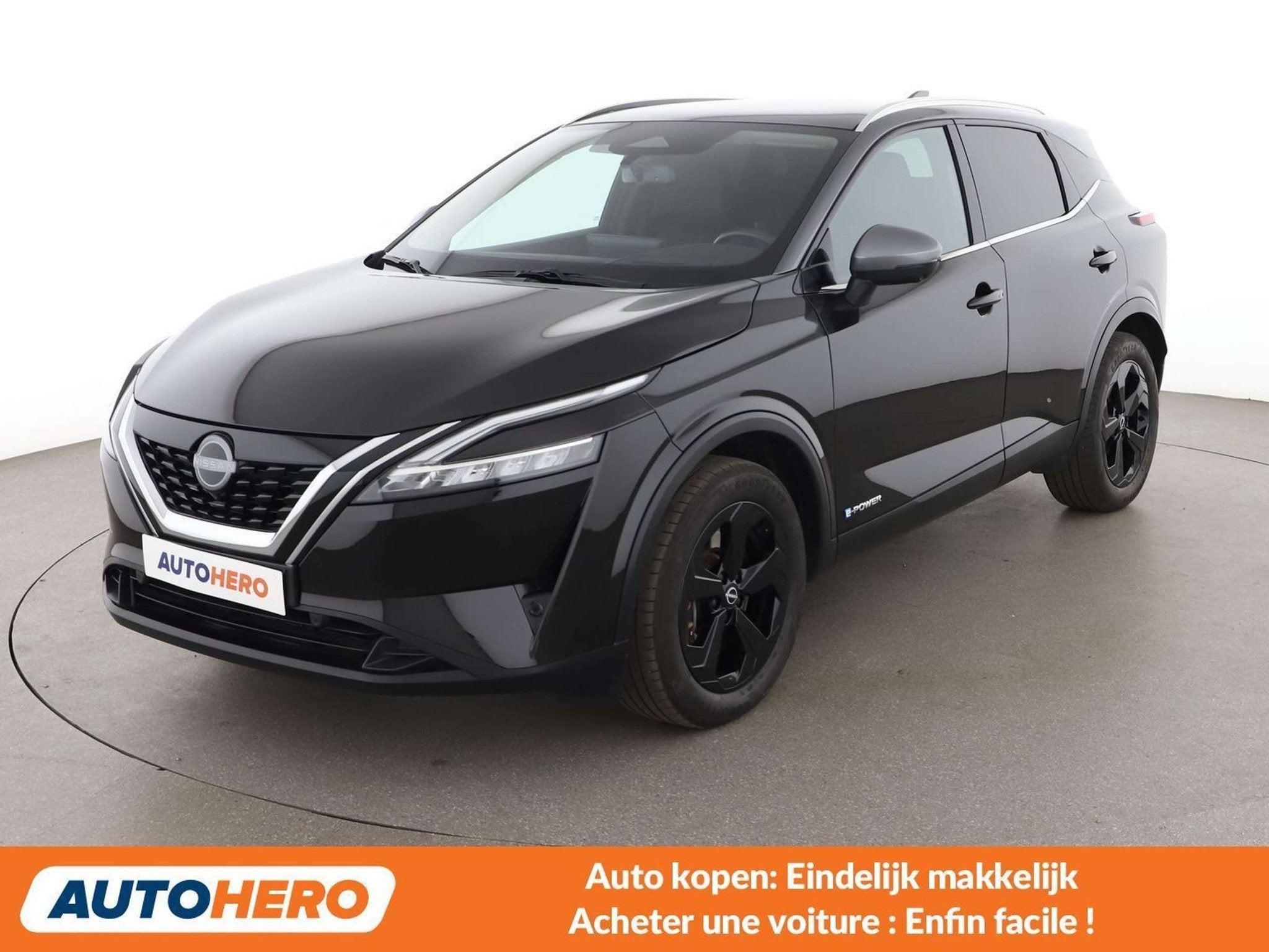 Nissan QASHQAI 1.5 VC-T e-POWER Acenta (bj 2024, automaat), Zwart, 5 zetels, 5 deurs, Hybride Elektrisch/Benzine