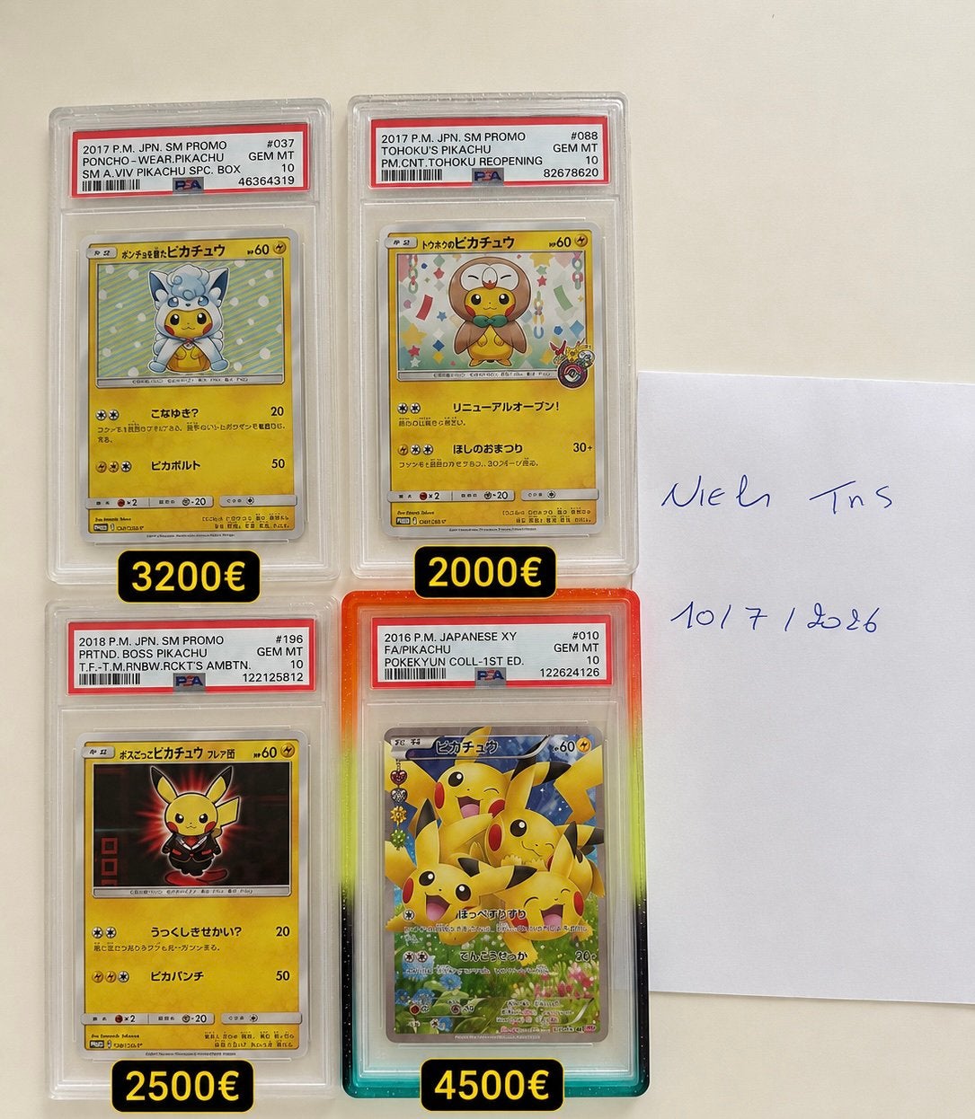 Psa 10 bangers, Ophalen, Zo goed als nieuw