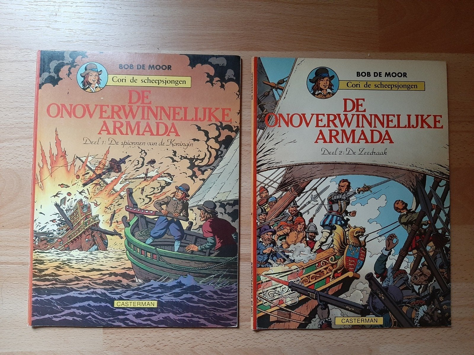 Cori de scheepsjongen - De Onoverwinnelijke Armada, Boeken, Stripverhalen, Bob De Moor, Ophalen of Verzenden, Zo goed als nieuw