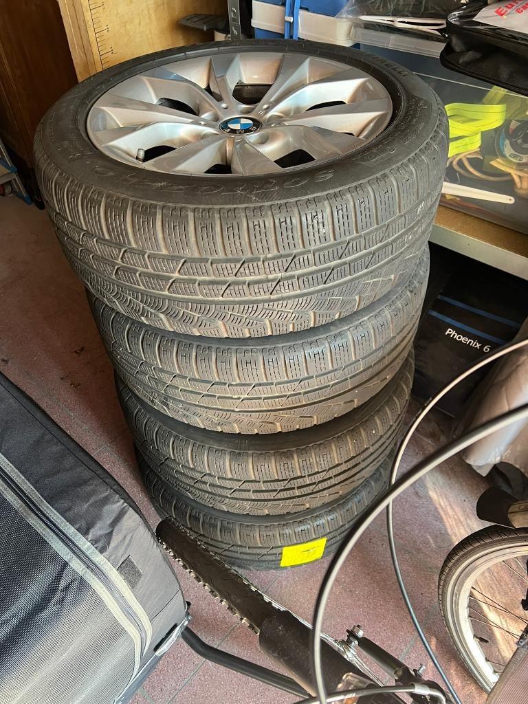 BMW 1 3 serie Velgen 17inch 5x120 TPMS Pirelli, Neuf, Pneus et Jantes, Pneus hiver, Véhicule de tourisme