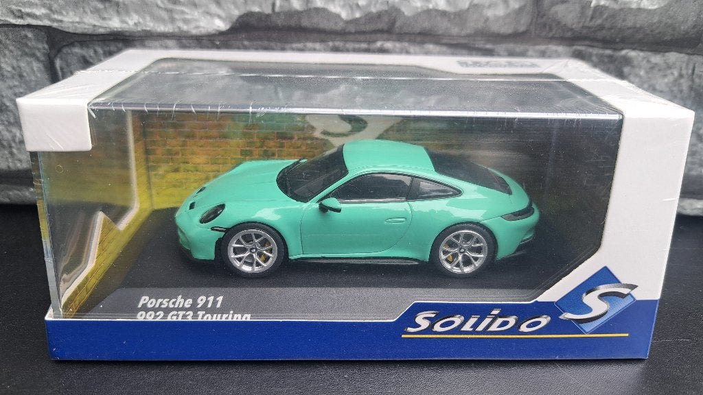 Porsche 911 (992) GT3 touring 1/43éme, Enlèvement ou Envoi, Solido, Voiture, Solido