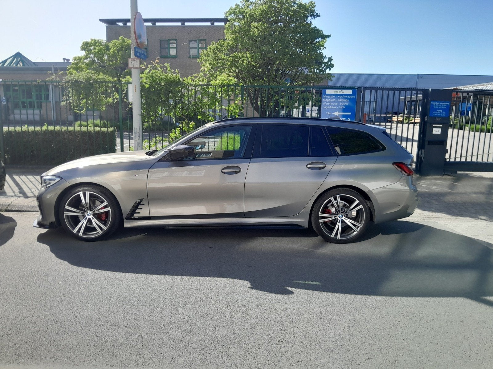 bmw g21 320d xdrive diesel m pakket full 2020 190pk, Automaat, Overige kleuren, Leder, Particulier