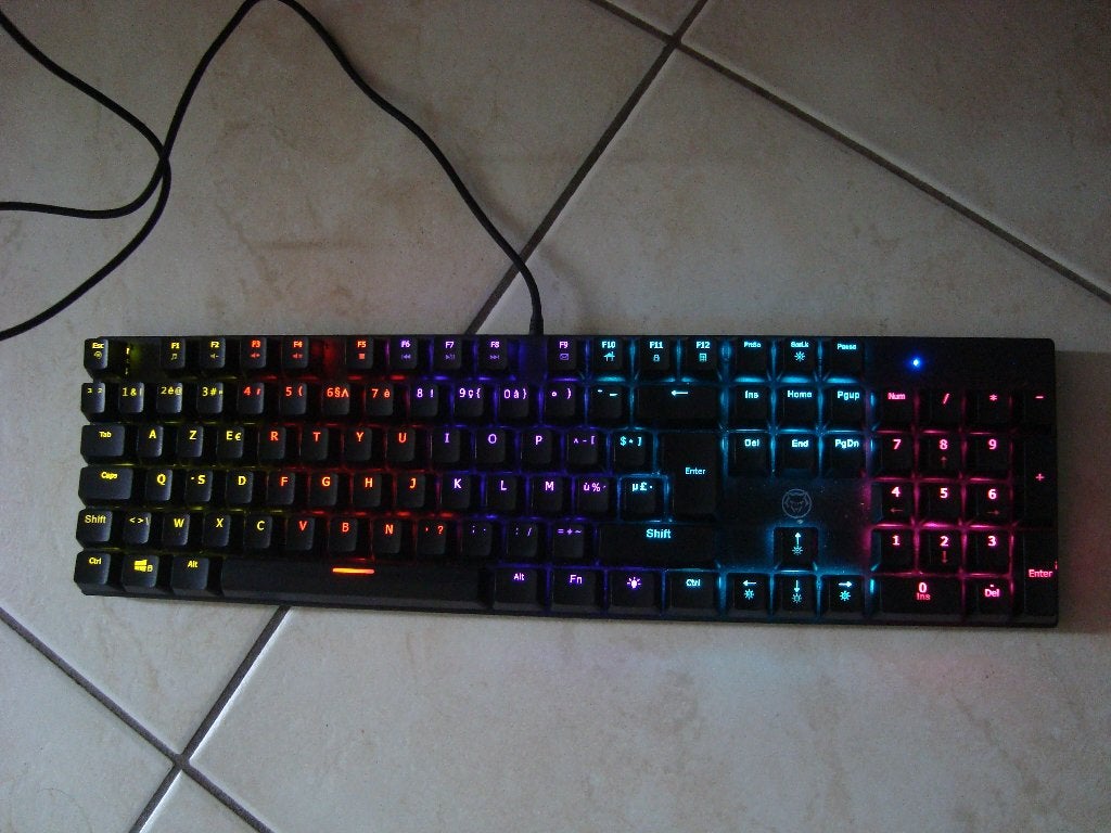 clavier Royal cludge RK-S98 mechanical gamer, Enlèvement, Azerty, Comme neuf, Royal Cludge