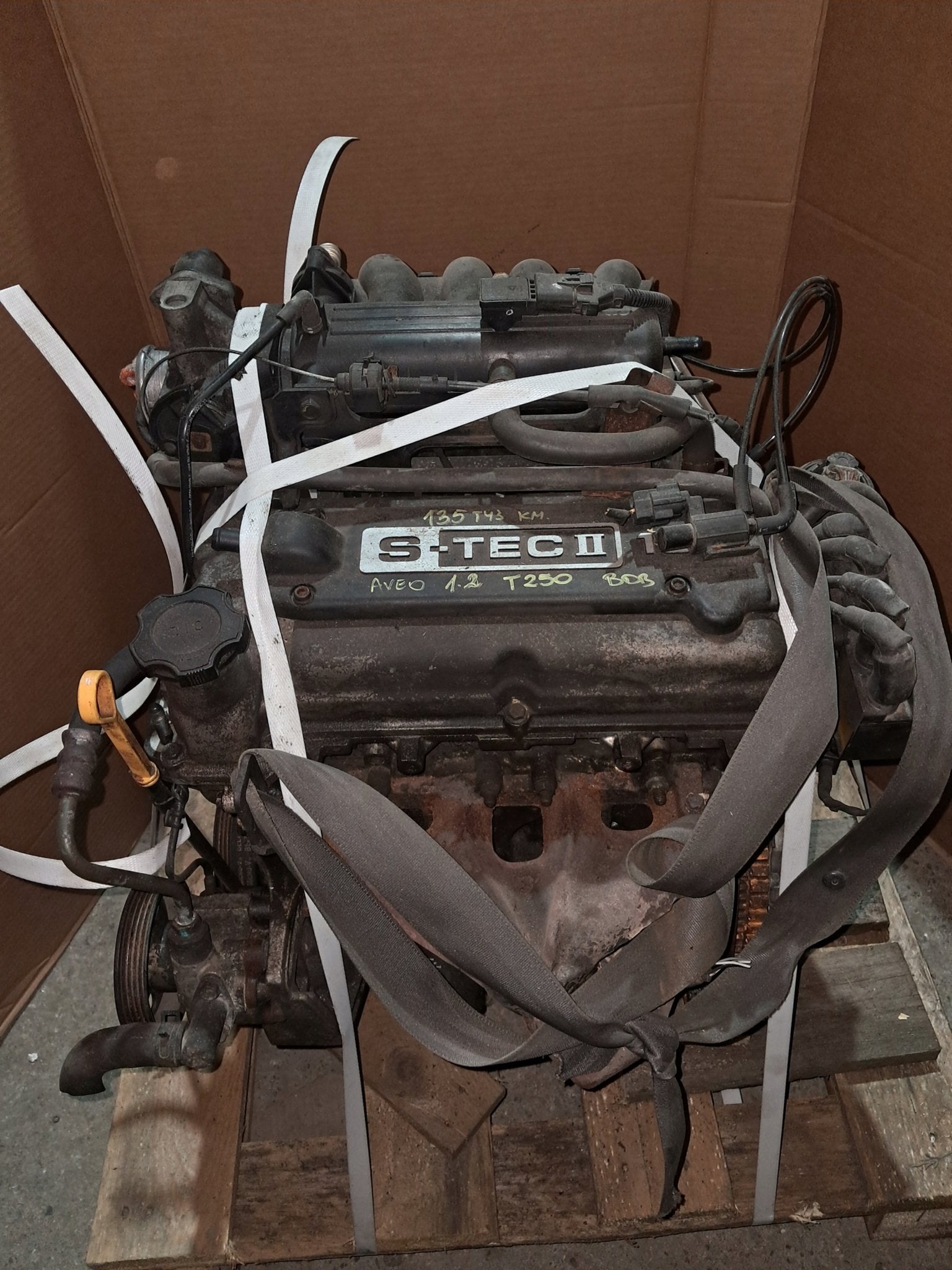 Moteur B12S1 Complet KALOS CHEVROLET, Autos : Pièces & Accessoires, Envoi, Utilisé, Daihatsu