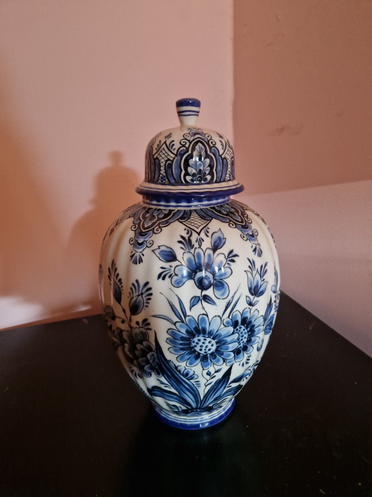 delfs blauw, Ophalen