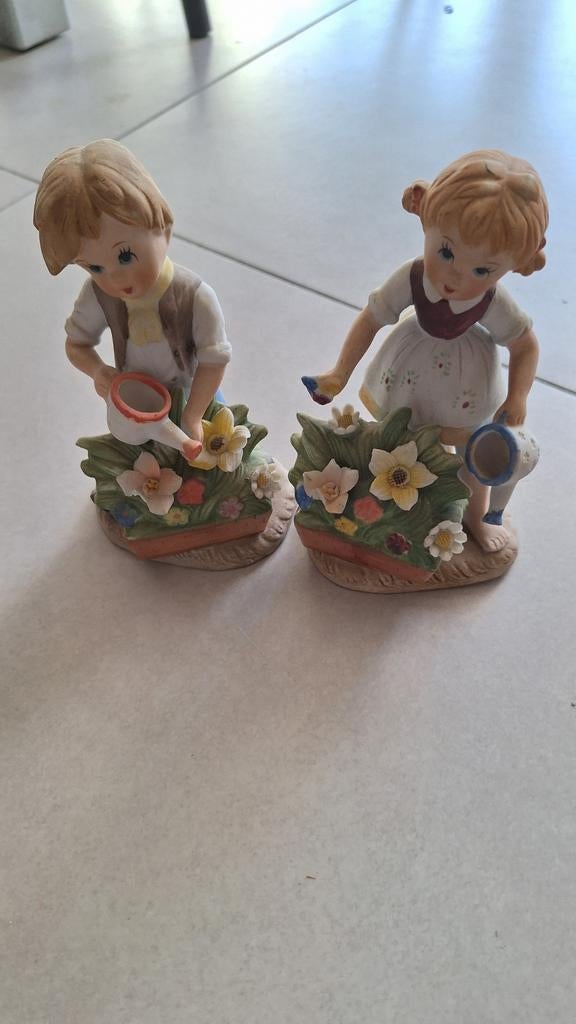 Porselein beeldjes, Verzamelen, Ophalen of Verzenden, Zo goed als nieuw, Mens