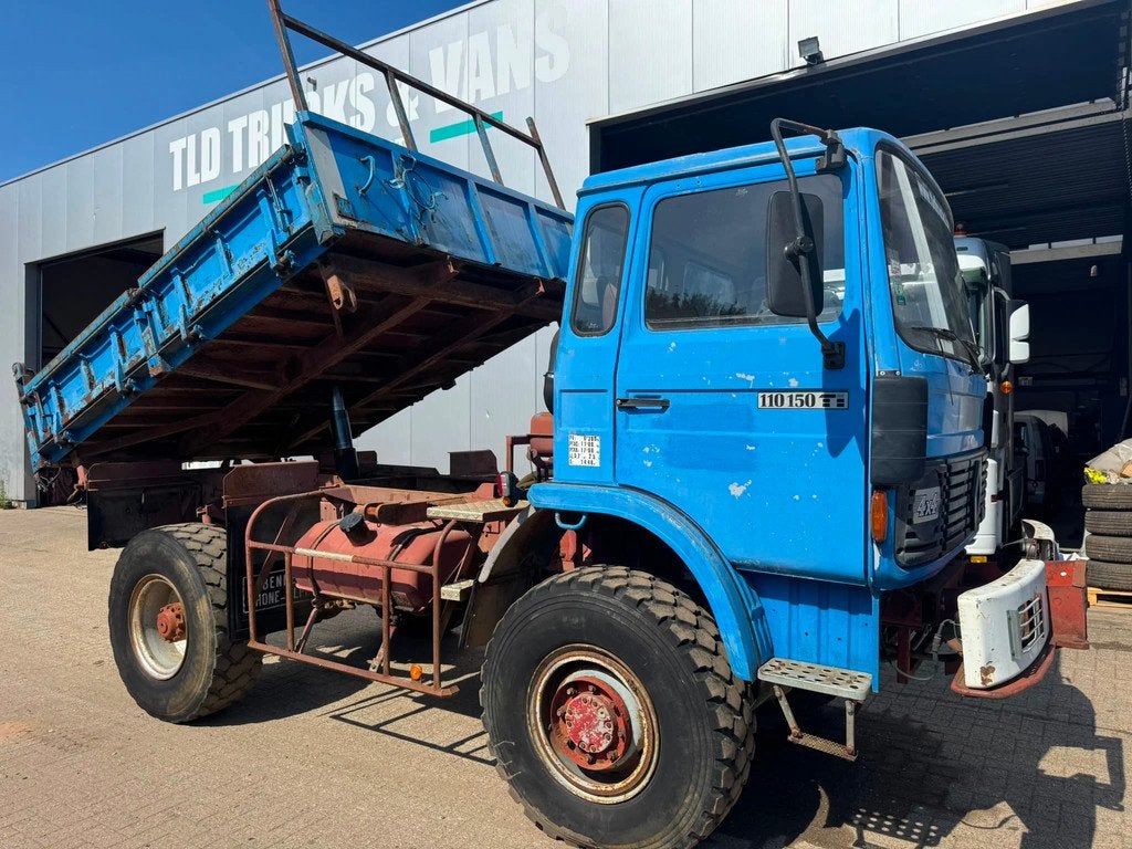 Renault Midliner 150 *4x4-CAMION FRANCAIS- (bj 1990), Auto's, Bedrijf, Vierwielaandrijving, 4x4, Te koop