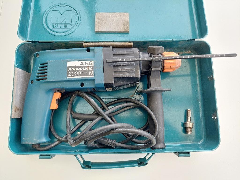 Boorhamer AEG Pneumatic 2000N, Ophalen, Gebruikt, Boor- en/of Breekhamer, Variabele snelheid