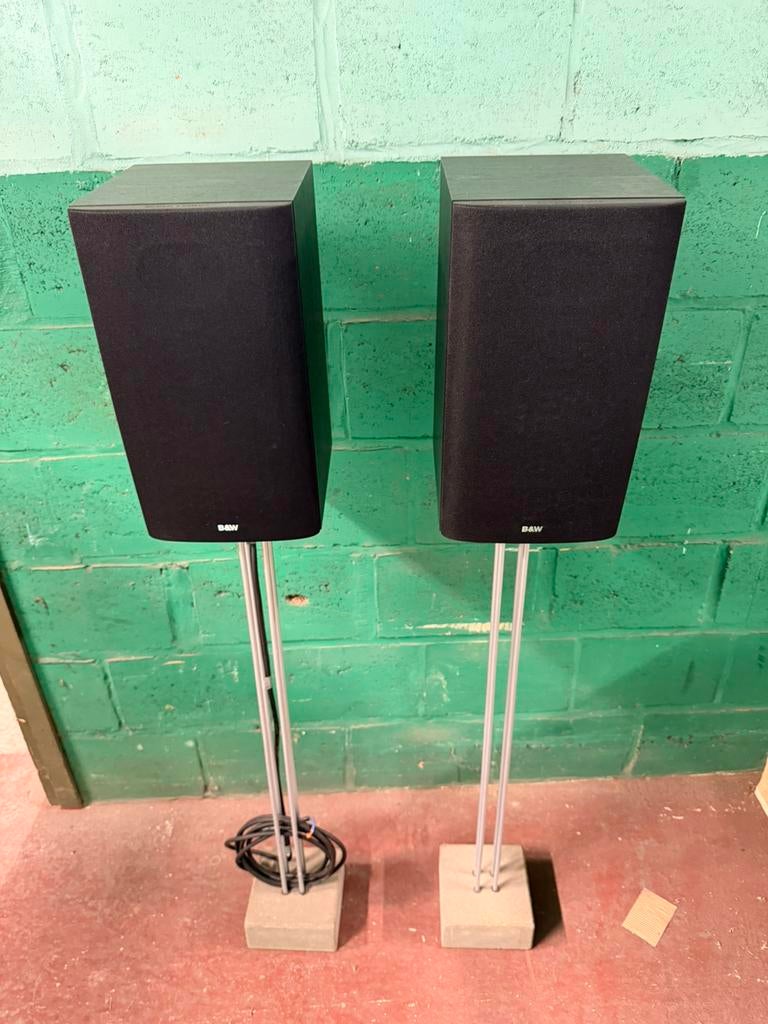 B&W Bowers & Wilkins DM601 S3 luidspreker paar, Enlèvement, Utilisé, Haut-parleurs Frontaux, Arrière ou Stéréo, Bowers & Wilkins (B&W)