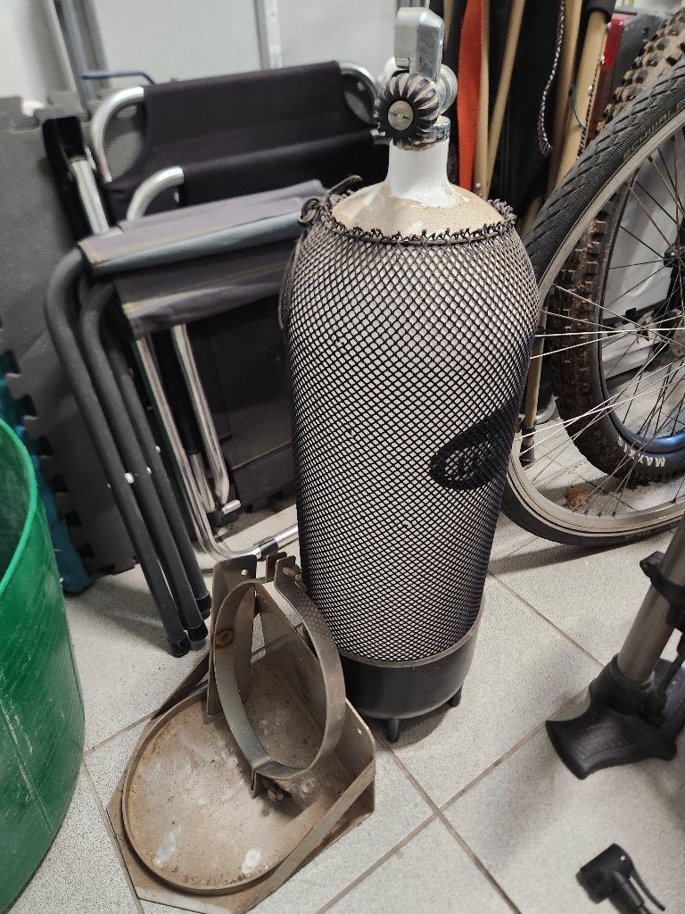 duikfles 15L, Watersport en Boten, Duiken, Ophalen, Gebruikt, Duikfles