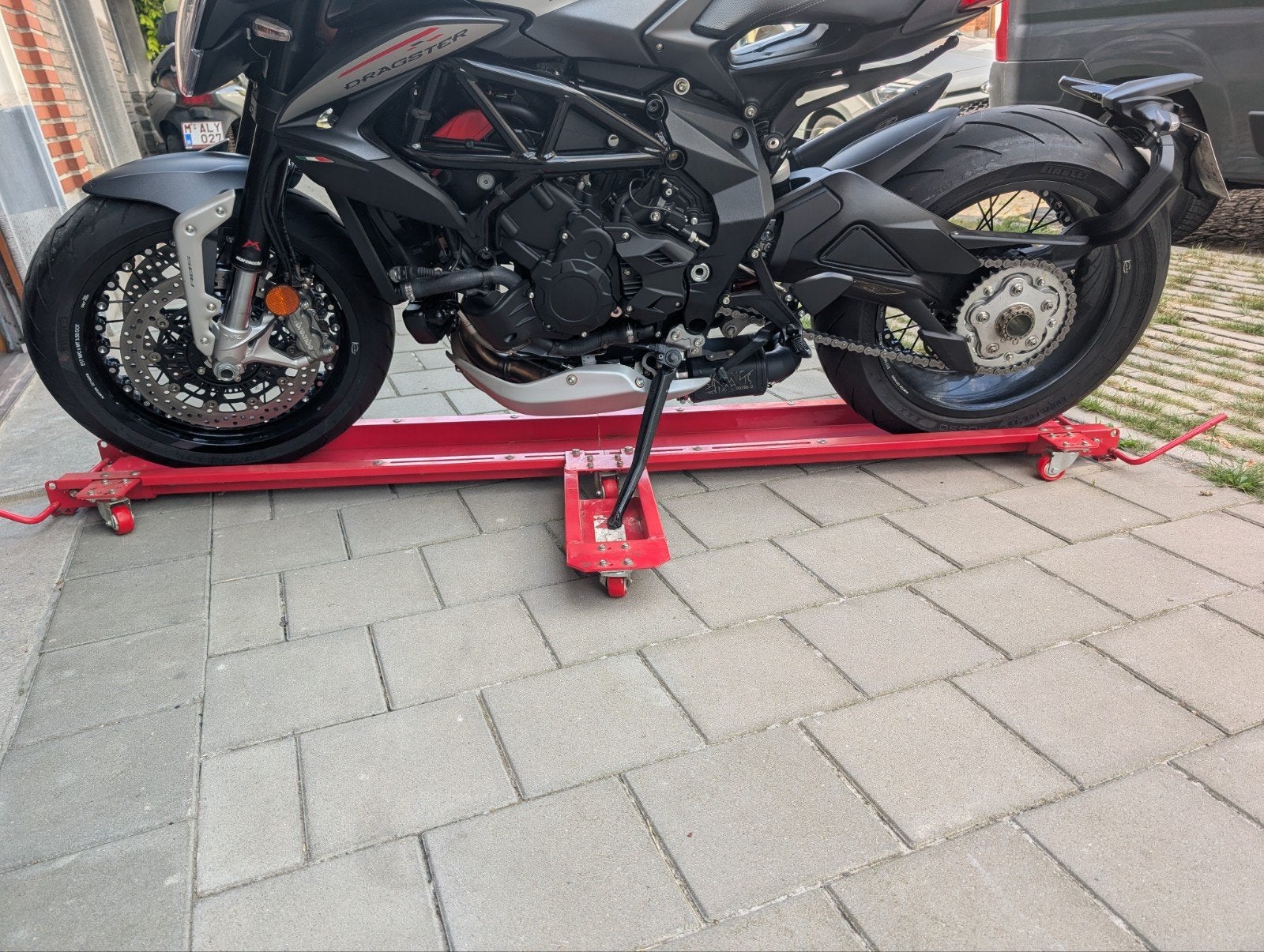 Motorfiets mover - Motorcycle dolly, Motoren, Accessoires | Overige, Ophalen