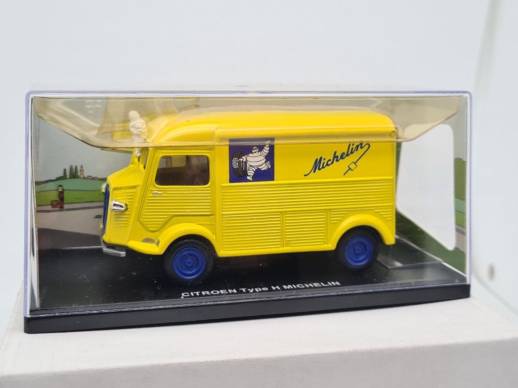 Citroën H Michelin - Atlas 1/43, Hobby en Vrije tijd, Verzenden, Zo goed als nieuw, Auto, Overige merken