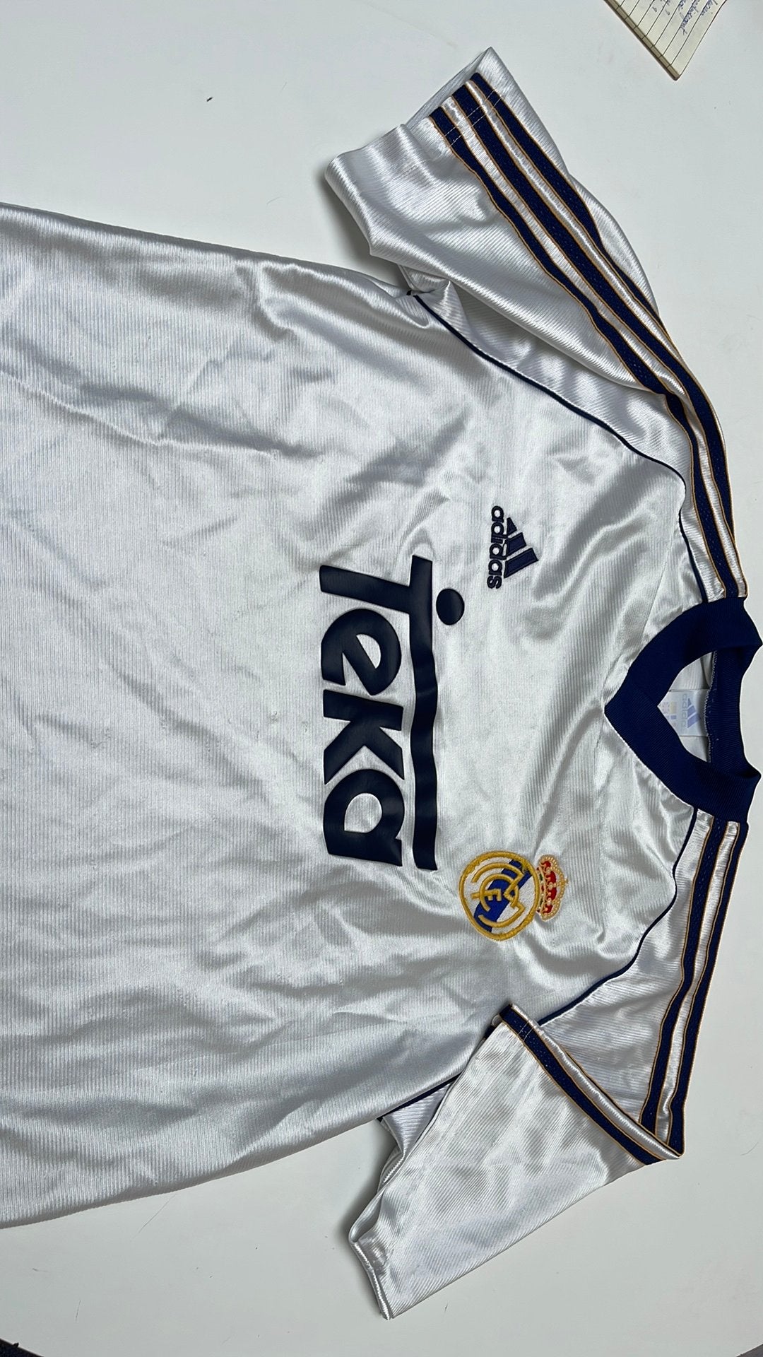 Shirt Real Madrid Adidas M, Ophalen of Verzenden, Gebruikt, Shirt