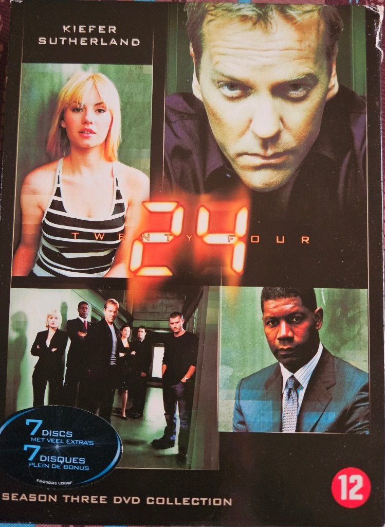 24 season three DVD collection, Comprend un DVD, Enlèvement ou Envoi, Utilisé, Anglais