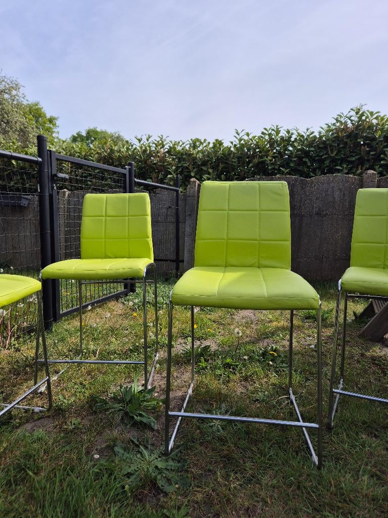 Set van 4 stoelen, Maison & Meubles, Chaises, Enlèvement, Utilisé, Autres couleurs, Quatre