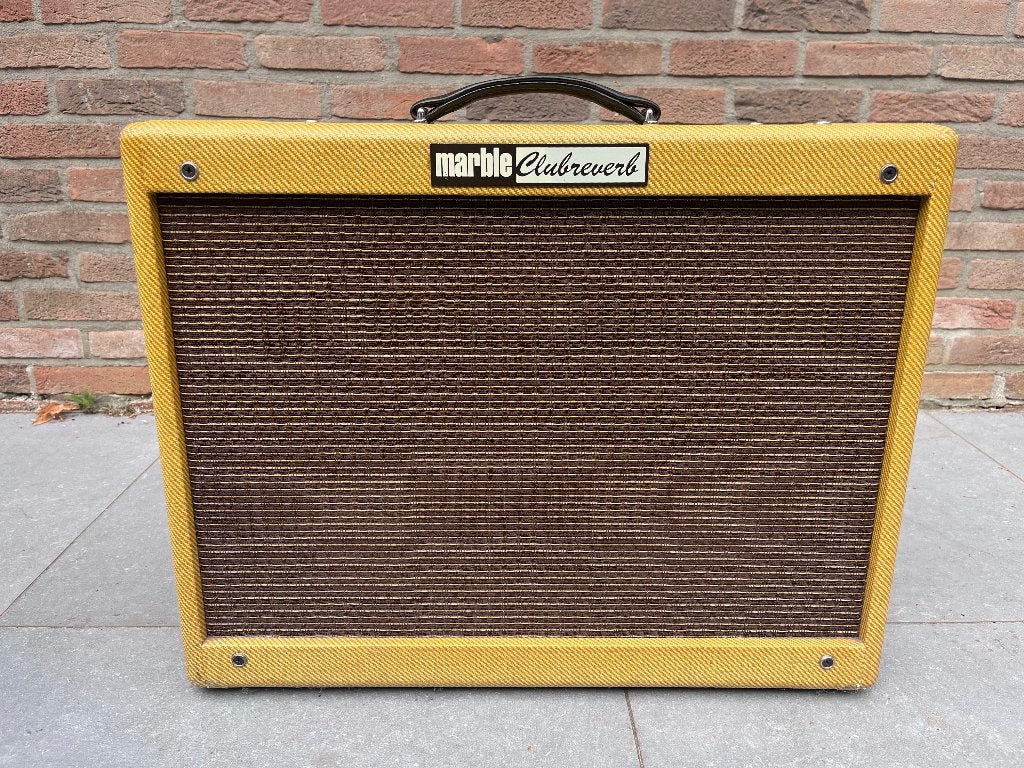 Handgebouwde Marble Clubreverb – 2x10" Topstaat!, Musique & Instruments, Amplis | Basse & Guitare, Enlèvement, Comme neuf, Guitare
