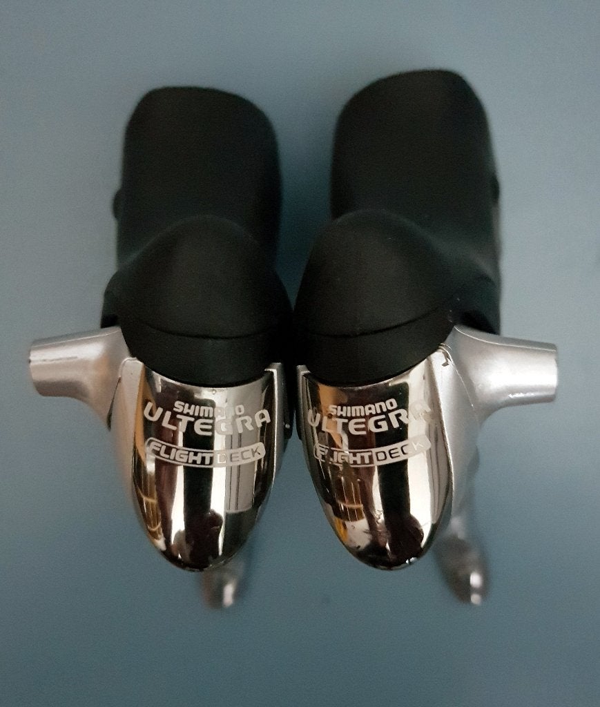 Shimano Ultegra ST-6510, 2/3 x 9 speed shifters, Vélos & Vélomoteurs, Enlèvement ou Envoi, Shimano Ultegra, Gravelbike, Utilisé