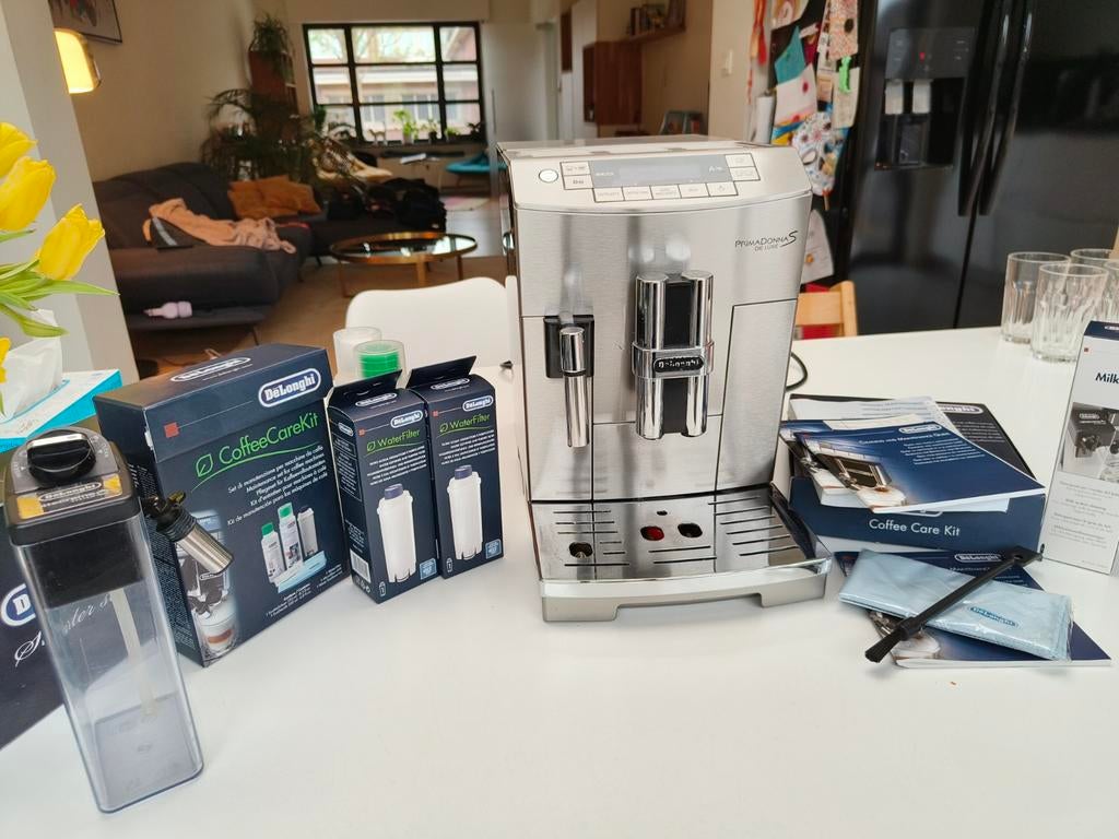 Delonghi Primadonna Deluxe, Enlèvement