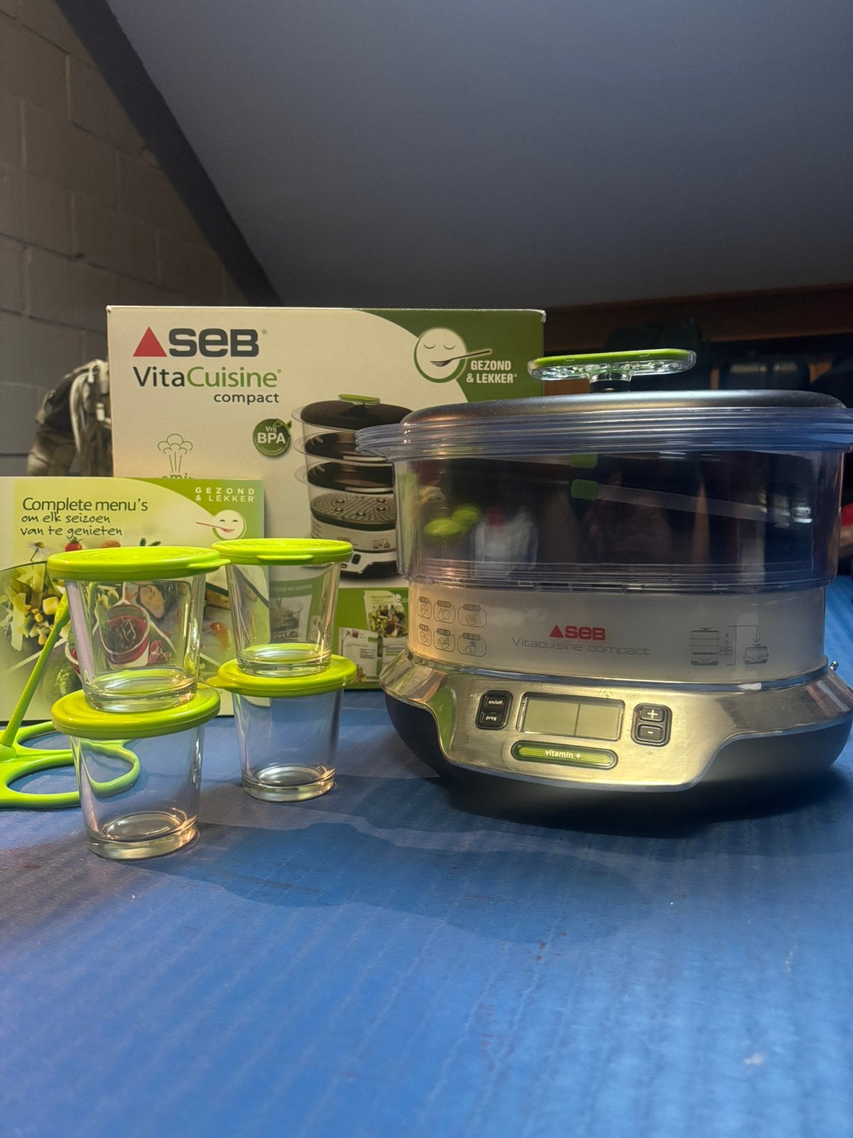 Stoomkoker SEB, Elektronische apparatuur, Stoomapparaten, Ophalen, Zo goed als nieuw