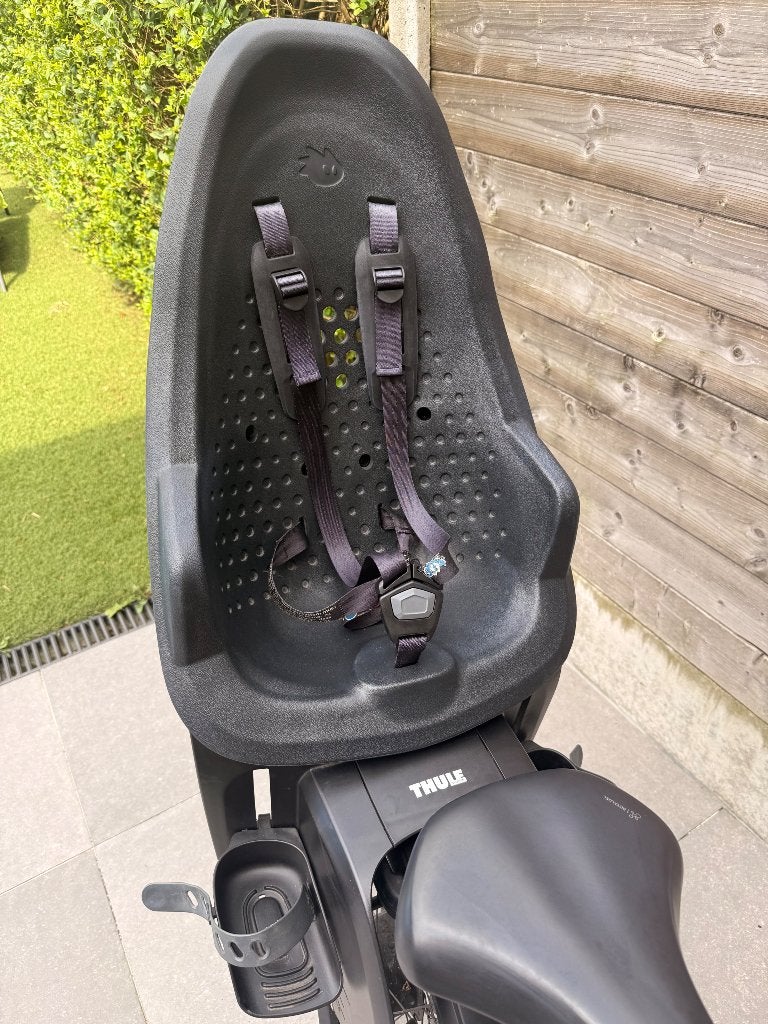 Thule Yepp 2 Maxi MIK HD + regenhoes, Fietsen en Brommers, Fietsaccessoires | Fietsstoeltjes, Ophalen, Achterzitje, Yepp (Thule)