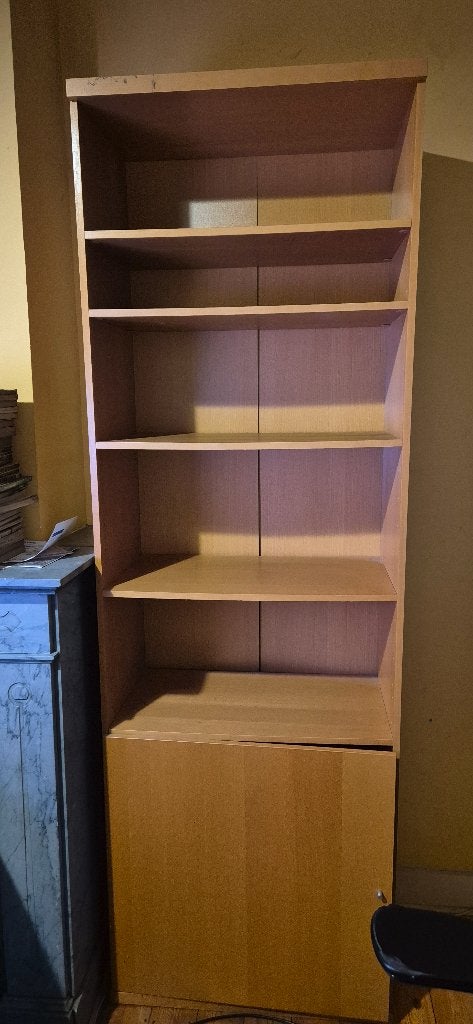 Ikea boekenkast met deur extra groot (geen Billy), Huis en Inrichting, Ophalen, 200 cm of meer, 50 tot 100 cm, Modern