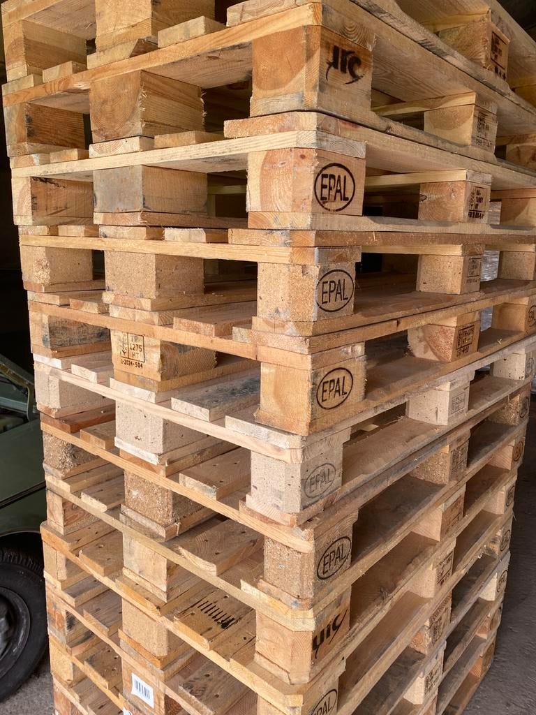Palettes europal 100pieces stock neuve apartir 10€pieces, Ophalen, Zo goed als nieuw, Pallet