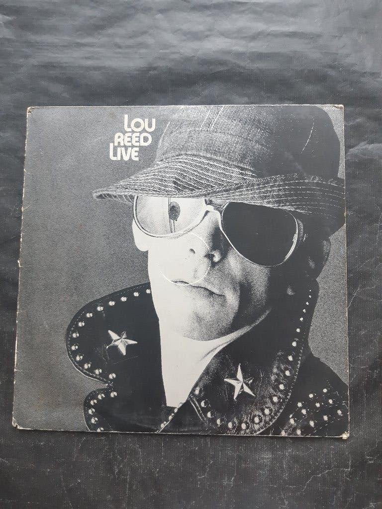 LOU REED "Live" rock LP (1975) IZGS, Pop rock, Enlèvement ou Envoi, Comme neuf, Avec pochette intérieure