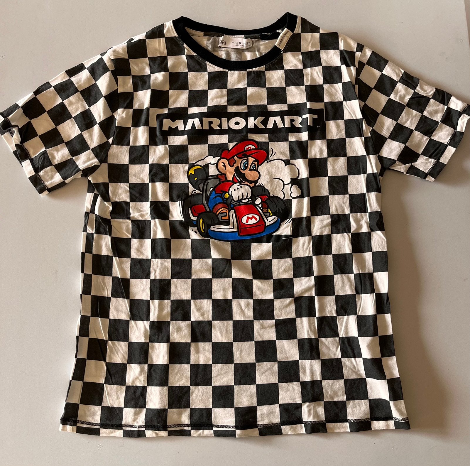T-shirt Mariokarts ZARA maat 152, 11-12 jaar, Ophalen, Nieuw, Jongen, Shirt of Longsleeve