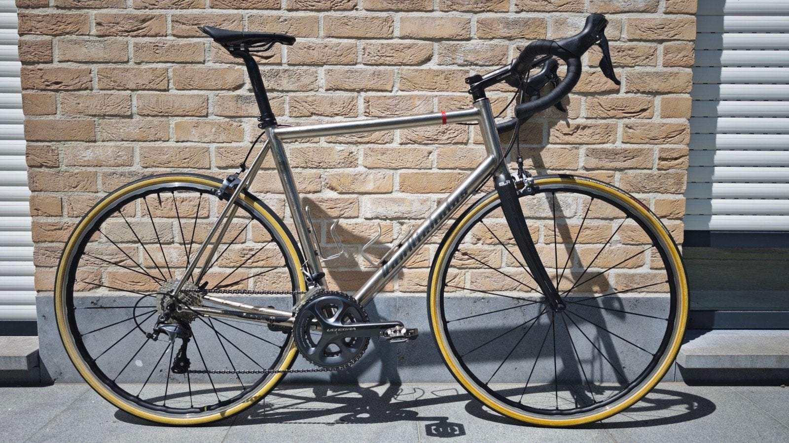 Van Nicholas titanium koersfiets - racefiets maat 60, Enlèvement, Carbone