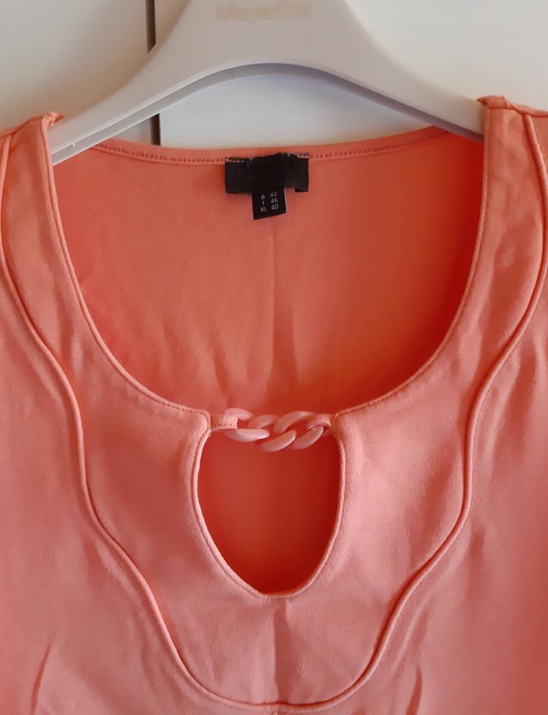 Oranje T-shirt merk Green Ice mt 44, Enlèvement ou Envoi, Orange