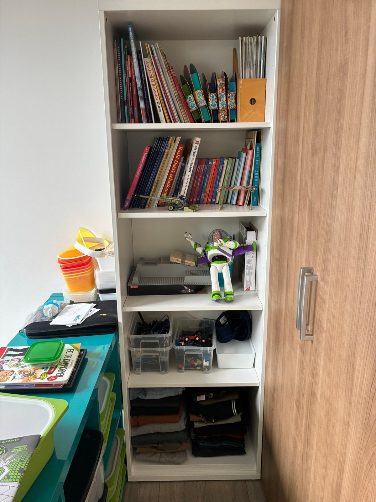 Witte kast ikea, Ophalen, Zo goed als nieuw
