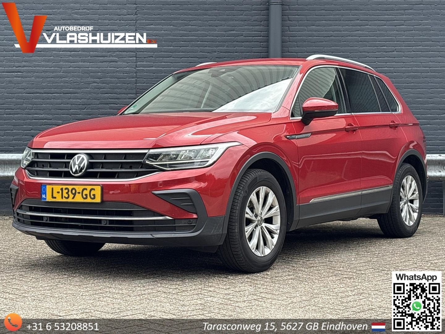 Volkswagen Tiguan 1.5 TSI Life | € 12.950,- NETTO! | Climate, Auto's, Navigatiesysteem, Zwart, Bedrijf, Handgeschakeld